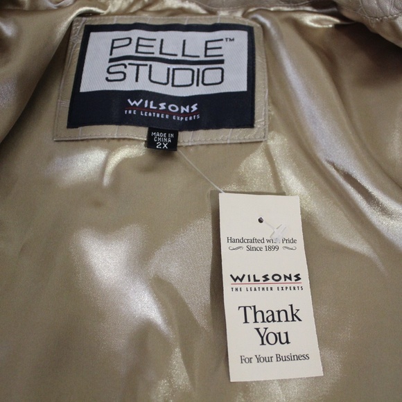 Pelle Studio blazer by Wilson's Leather, NWT - Picture 4 of 7